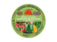 Перец сладкий маринованный с овощами